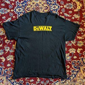 Black Dewalt Spellout t Shirt